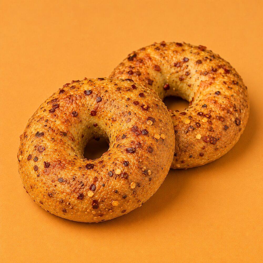 Sourdough Chilli Cheese Bagel (160g)